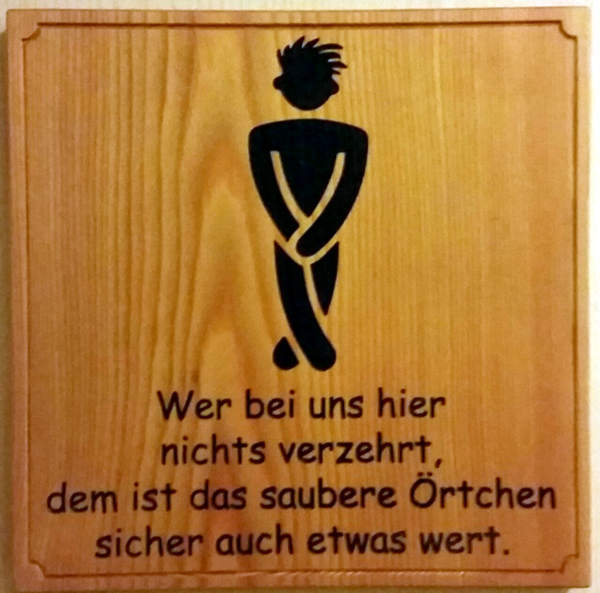 Herrn WC